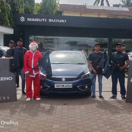 Stylish Nexa car showcase and activation event handled by Fuel India